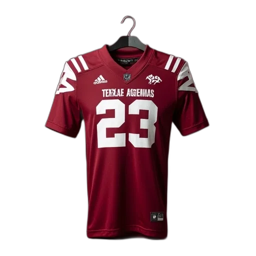adidas, texas, aggies, replica transparent PNG cut-out