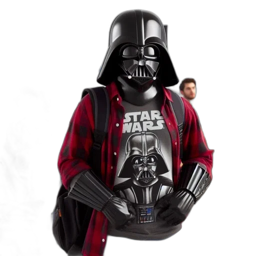classroom, filled, diverse, age, groups, person, darth, vader transparent PNG cut-out