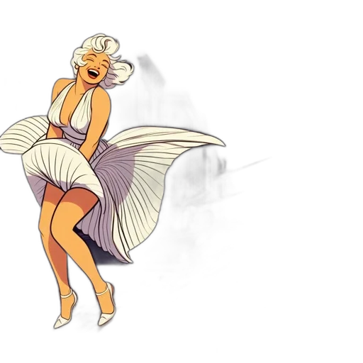 dress, concept art, cartoon, pixel art, fantasy art, animated, female, figure transparent PNG cut-out
