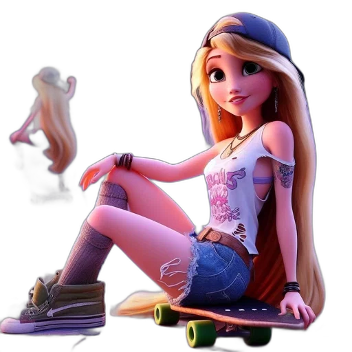 dress, shoes, concept art, 3d render, cartoon, fantasy art, fire, snow transparent PNG cut-out