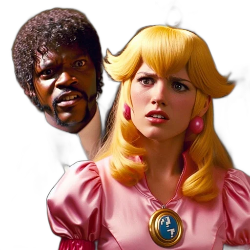 hair, face, comic book art, photorealistic, two, individuals, one, afro transparent PNG cut-out