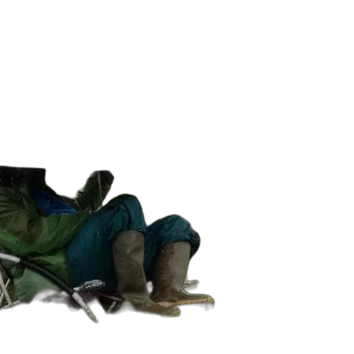 jacket, staff, weapon, umbrella, concept art, 3d render, photorealistic, cyberpunk transparent PNG cut-out