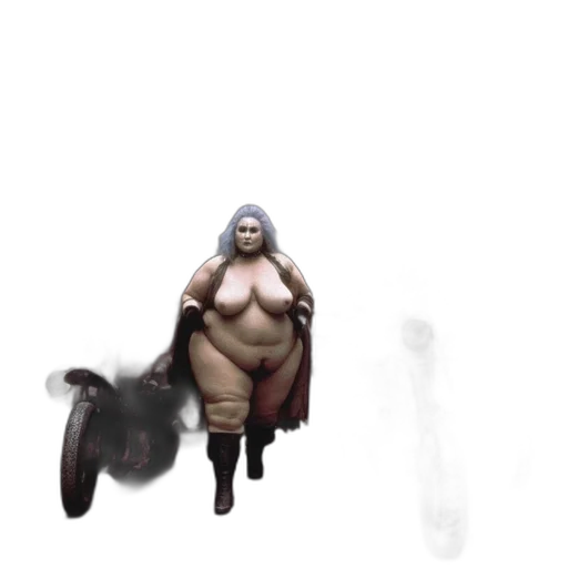 dress, creature, robot, staff, concept art, 3d render, fantasy art, pixel art transparent PNG cut-out