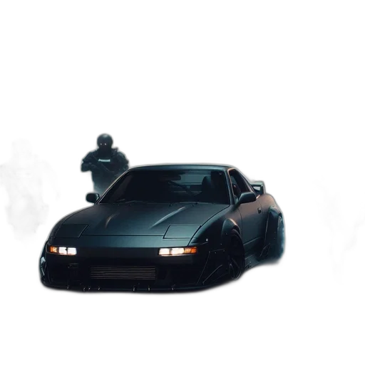 car, weapon, animal, concept art, 3d render, vaporwave, photorealistic, fire transparent PNG cut-out