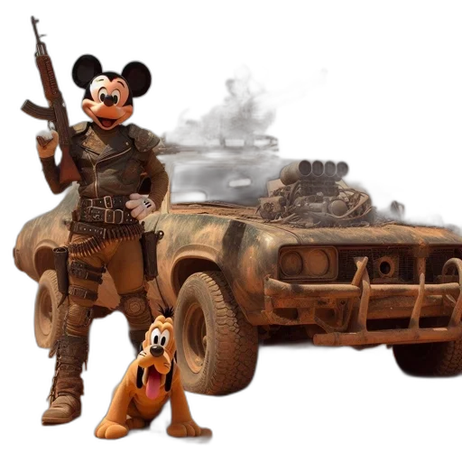 car, weapon, animal, concept art, 3d render, fantasy art, photorealistic, fire transparent PNG cut-out