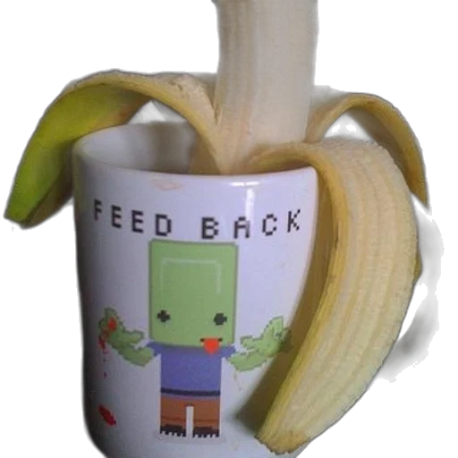 food, robot, 3d render, pixel art, concept art, photorealistic, banana, sits transparent PNG cut-out