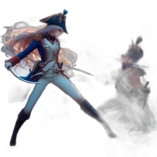 sword, weapon, staff, hat, concept art, fantasy art, watercolor, comic book art transparent PNG cut-out