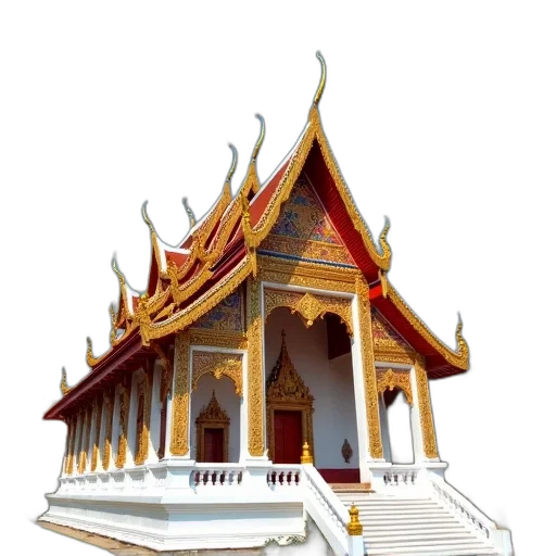 building, crown, staff, photorealistic, 3d render, concept art, golden, traditional transparent PNG cut-out