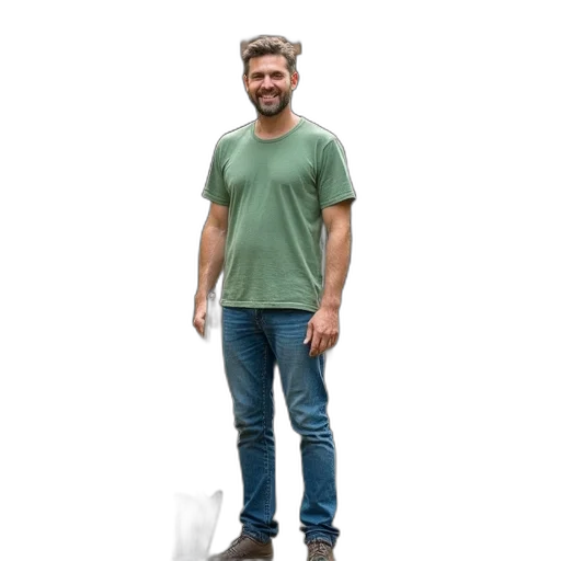 staff, jacket, robot, face, 3d render, concept art, photorealistic, pixel art transparent PNG cut-out
