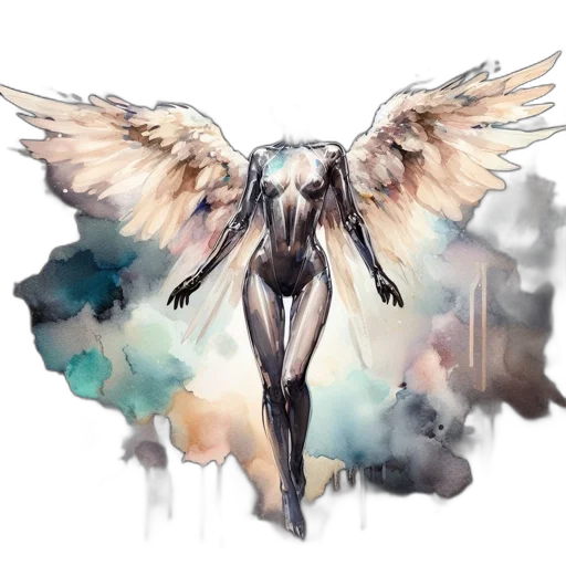 dragon, creature, mask, animal, fantasy art, concept art, watercolor, pixel art transparent PNG cut-out