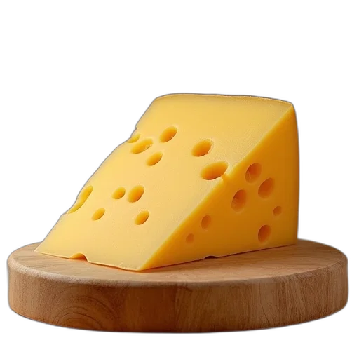 food, crown, animal, face, 3d render, photorealistic, anmel, cheese transparent PNG cut-out