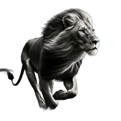 animal, crown, creature, staff, photorealistic, fantasy art, concept art, pencil sketch transparent PNG cut-out