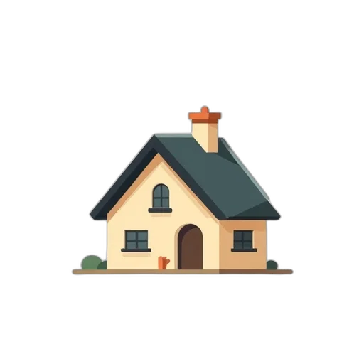 building, furniture, hat, umbrella, 3d render, concept art, pixel art, watercolor transparent PNG cut-out