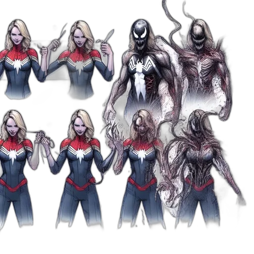concept art, comic book art, fantasy art, illustrations, portray, woman, resembling, captain transparent PNG cut-out