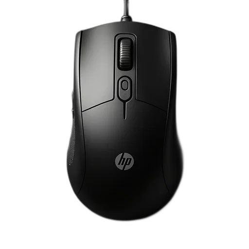 weapon, 3d render, photorealistic, black, computer, mouse, silver, scroll transparent PNG cut-out