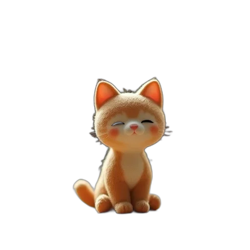 staff, animal, creature, 3d render, concept art, photorealistic, anime, small transparent PNG cut-out