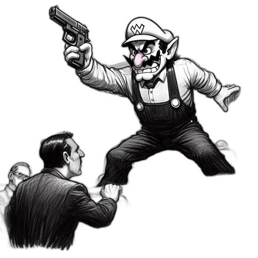 weapon, staff, concept art, comic book art, cartoon, pixel art, fire, mario transparent PNG cut-out