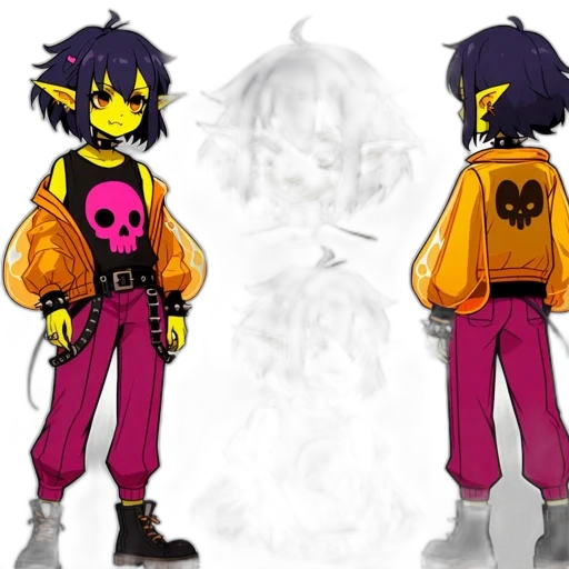 jacket, concept art, pixel art, cartoon, 3d render, neon, dark, colorful transparent PNG cut-out