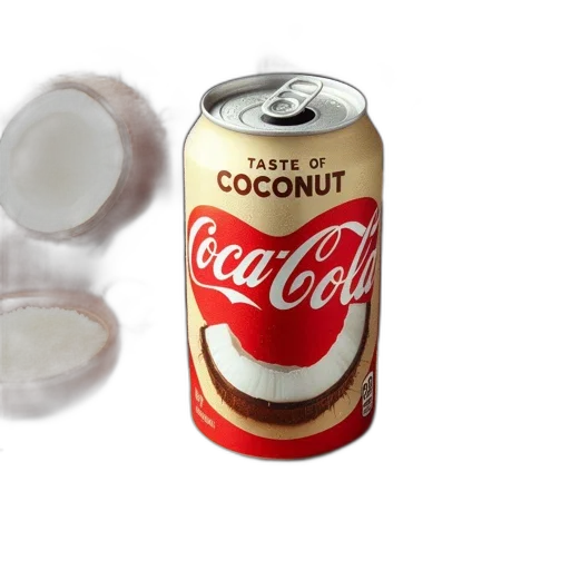 bottle, food, crown, 3d render, photorealistic, coca-cola, can, taste transparent PNG cut-out