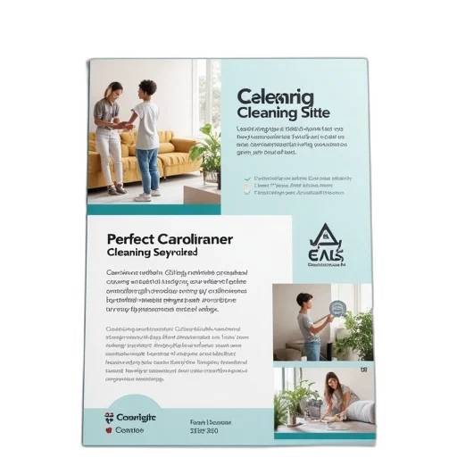 cleaning, services, flyer transparent PNG cut-out