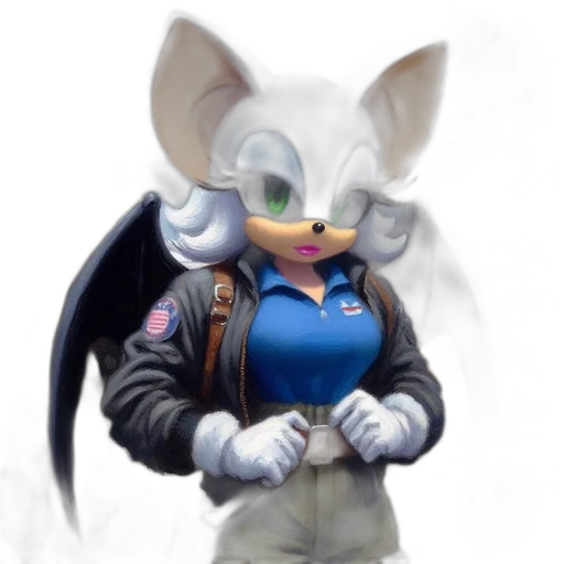 jacket, staff, animal, mask, concept art, 3d render, fantasy art, pixel art transparent PNG cut-out