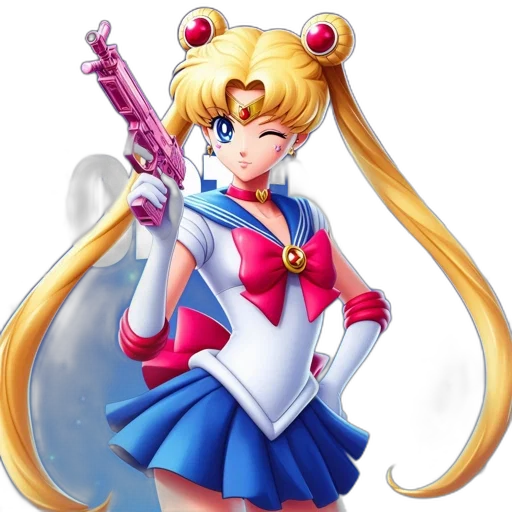 weapon, staff, anime, pixel art, cartoon, concept art, illustration, heroine transparent PNG cut-out