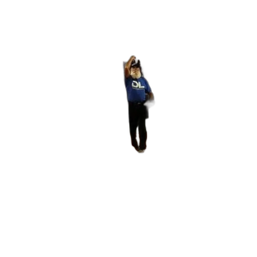 staff, animal, creature, robot, pixel art, 3d render, concept art, photorealistic transparent PNG cut-out