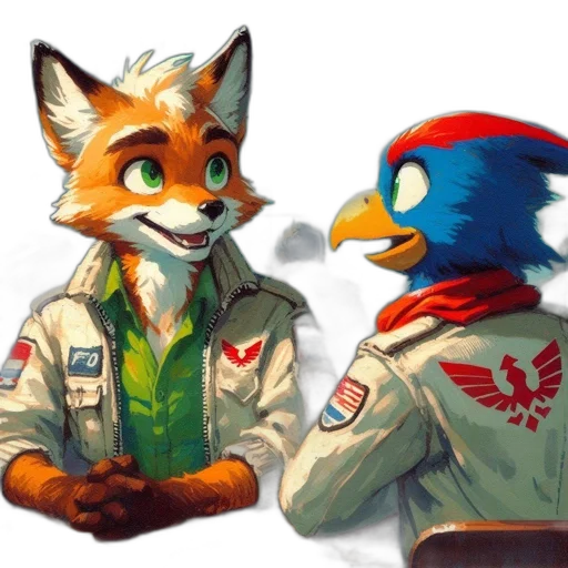 jacket, mask, animal, concept art, pixel art, watercolor, fantasy art, fire transparent PNG cut-out