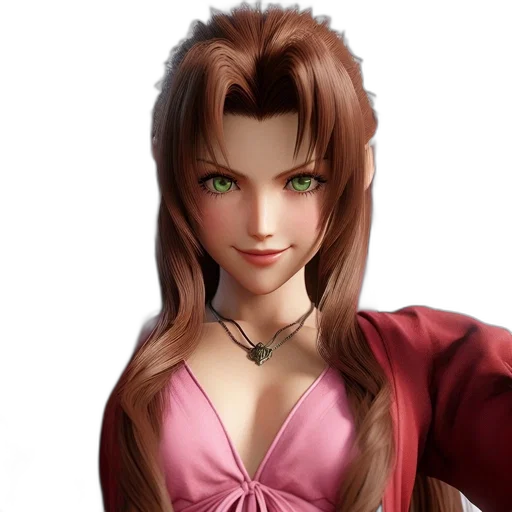 face, fantasy art, photorealistic, concept art, 3d render, 3d-rendered, female, character transparent PNG cut-out
