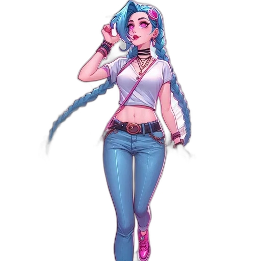 staff, vaporwave, concept art, anime, pixel art, pastel, blue, neon transparent PNG cut-out