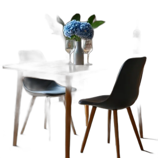 furniture, 3d render, photorealistic, earth tones, monochrome, wooden, dining, table transparent PNG cut-out