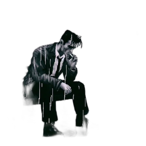 jacket, hat, concept art, photorealistic, comic book art, 3d render, solemn, man transparent PNG cut-out