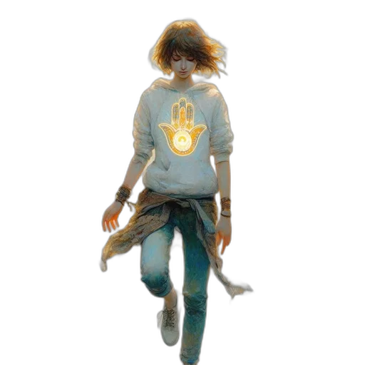 jacket, staff, mask, weapon, concept art, fantasy art, pixel art, 3d render transparent PNG cut-out