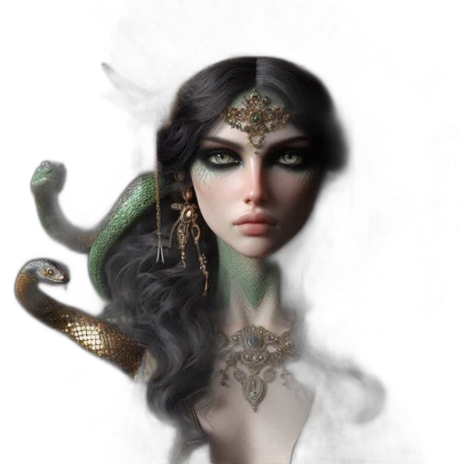 jewelry, dragon, mask, crown, fantasy art, concept art, photorealistic, comic book art transparent PNG cut-out