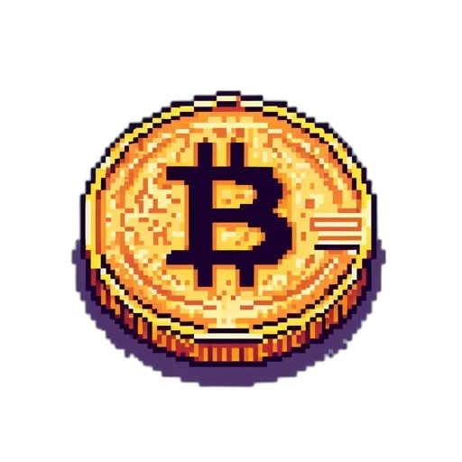 pixel art, 3d render, concept art, cartoon, golden, digital, pattern, representing transparent PNG cut-out