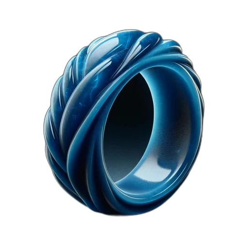 jewelry, crown, hair, mask, 3d render, photorealistic, blue, intricately transparent PNG cut-out