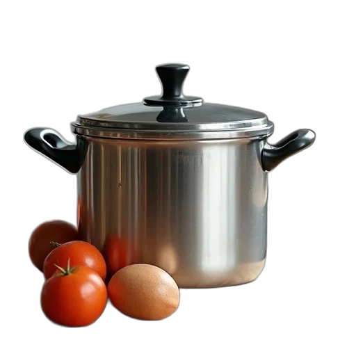 food, robot, weapon, 3d render, photorealistic, harklinks, induction, liter transparent PNG cut-out
