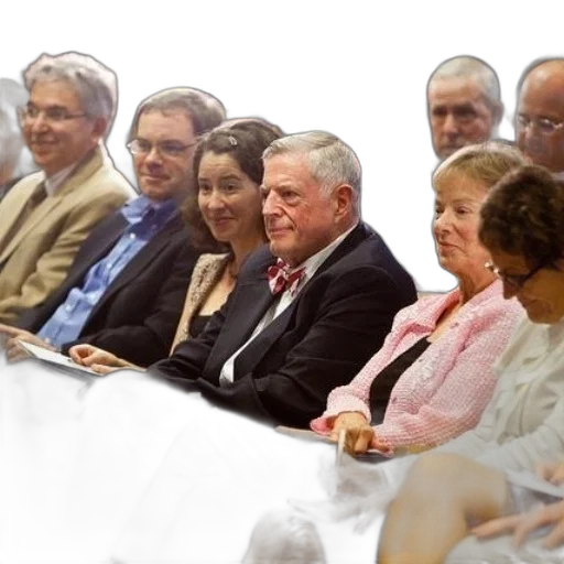 staff, group, people, including transparent PNG cut-out