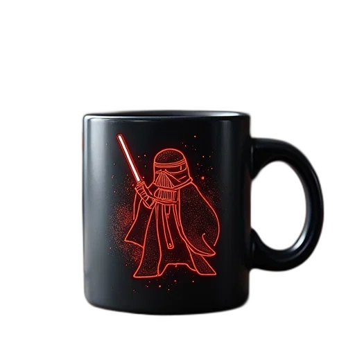 force, awake, jedi, mug transparent PNG cut-out