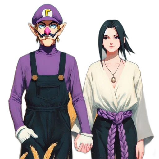 mask, dress, staff, concept art, pixel art, anime, vaporwave, pastel transparent PNG cut-out