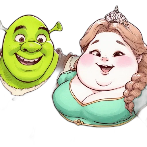 crown, concept art, watercolor, 3d render, fantasy art, green, pastel, two transparent PNG cut-out