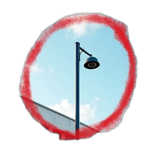 umbrella, staff, hat, mask, photorealistic, 3d render, concept art, vaporwave transparent PNG cut-out