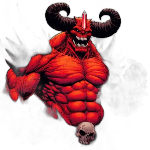 dragon, concept art, comic book art, pixel art, fantasy art, red, imposing, muscular transparent PNG cut-out