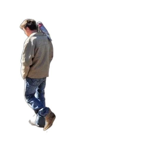 jacket, hat, staff, shoes, 3d render, photorealistic, concept art, outer space transparent PNG cut-out