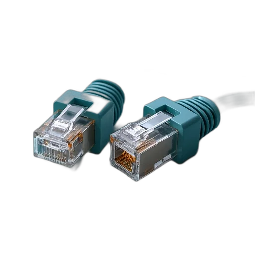 3d render, cat, plug, inline transparent PNG cut-out