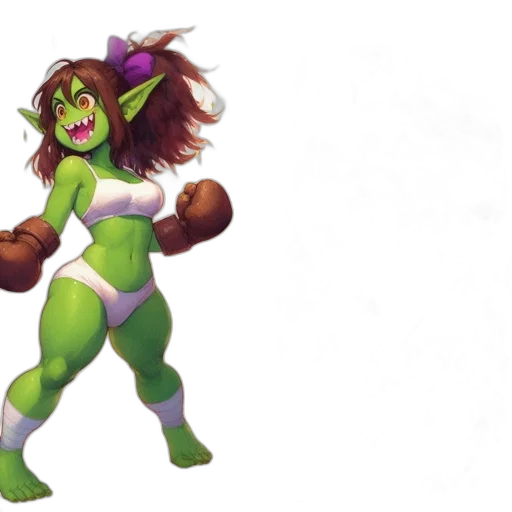 creature, concept art, fantasy art, 3d render, pixel art, green, two, versions transparent PNG cut-out