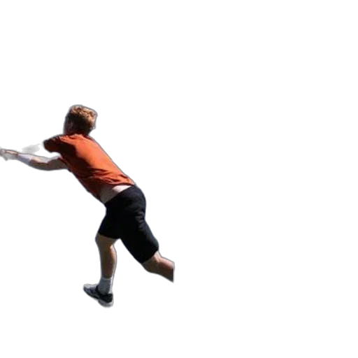 shoes, staff, 3d render, tennis, player, orange, shirt, black transparent PNG cut-out