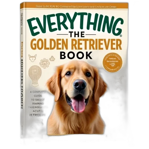 cover, book, titled, everything, golden, retriever, complete, guide transparent PNG cut-out