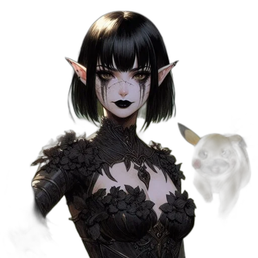 mask, creature, staff, face, fantasy art, concept art, pixel art, anime transparent PNG cut-out