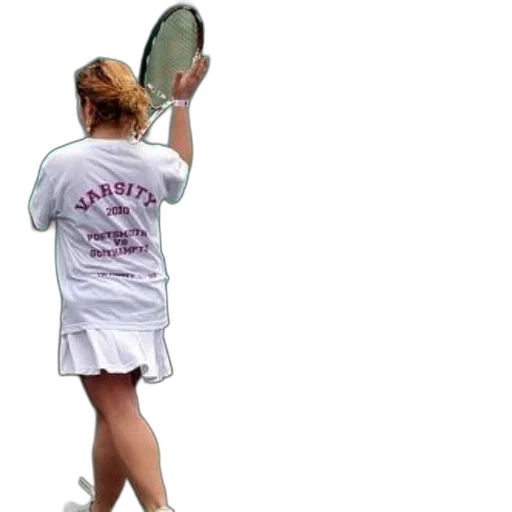 staff, dress, woman, white, skirt, shirt, varsity, written transparent PNG cut-out